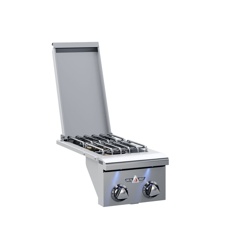 Delta Heat Double Side Burner - The Kansas City BBQ Store