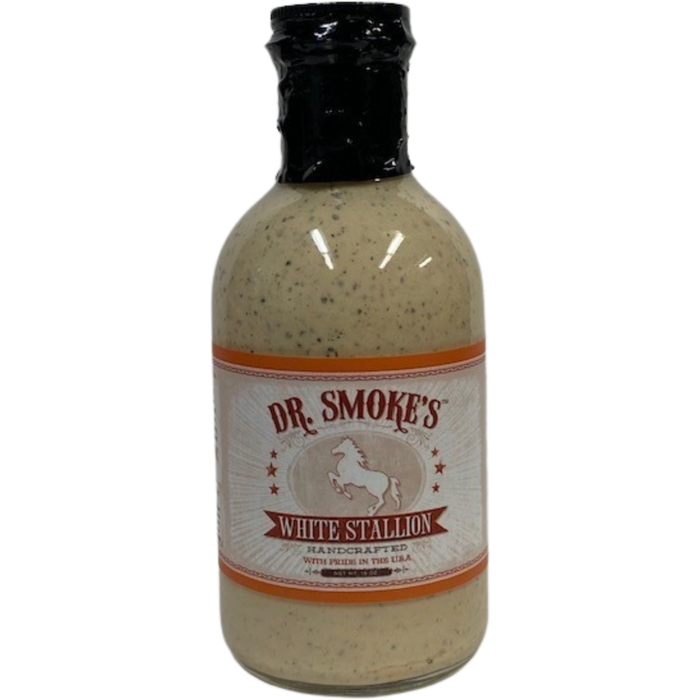 Dr. Smoke's White Stallion Sauce 16 oz. - The Kansas City BBQ Store