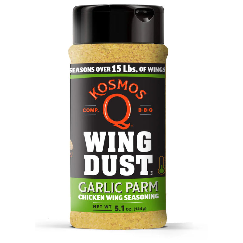 Kosmo's Q Garlic Parm Wing Dust 5 oz. - The Kansas City BBQ Store