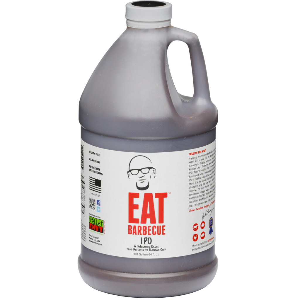 EAT Barbecue IPO Sauce 1/2 Gallon — The Kansas City BBQ Store