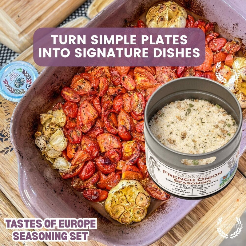 European Seasonings Gift Set - Tastes of Europe - Artisanal Spice Blends Six Pack