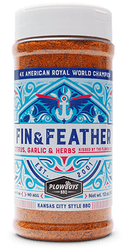 Plowboys BBQ Fin & Feather Rub | 12 oz. - The Kansas City BBQ Store