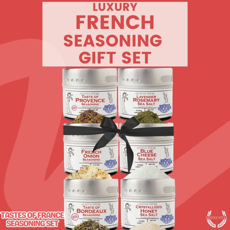 French Seasoning Gift Set - Tastes of France - Artisanal Spice Blends Six Pack
