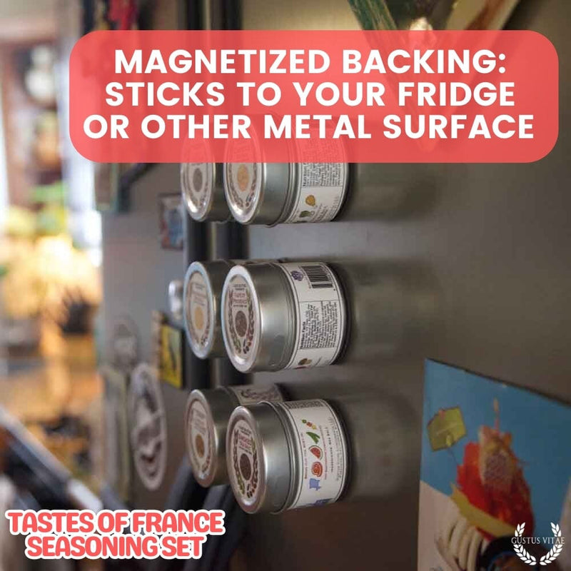 French Seasoning Gift Set - Tastes of France - Artisanal Spice Blends Six Pack