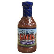 Gates Sweet & Mild 18 oz. - The Kansas City BBQ Store