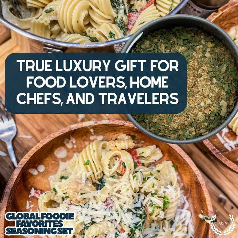 Global Foodie Favorites | World-Spanning 6 Pack Collection | Authentic Gourmet Seasonings and Spice Blends