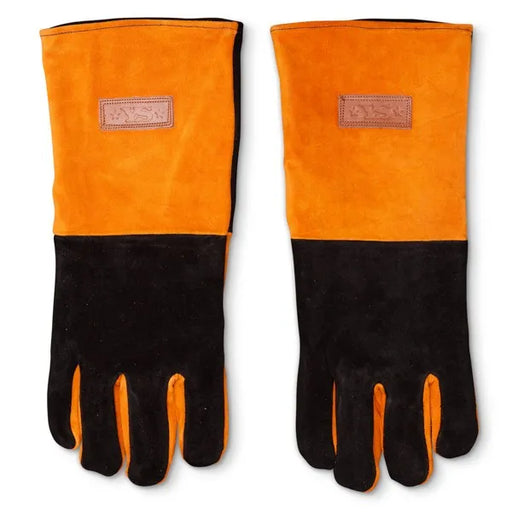 Yoder Smokers Long Leather BBQ Gloves - The Kansas City BBQ Store