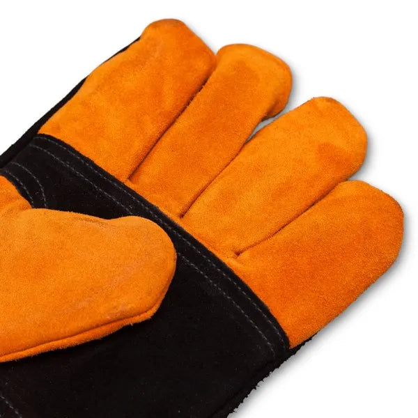 Yoder Smokers Long Leather BBQ Gloves - The Kansas City BBQ Store