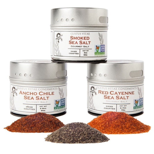 Gourmet Grilling Salts Collection - 3 Tins - The Kansas City BBQ Store