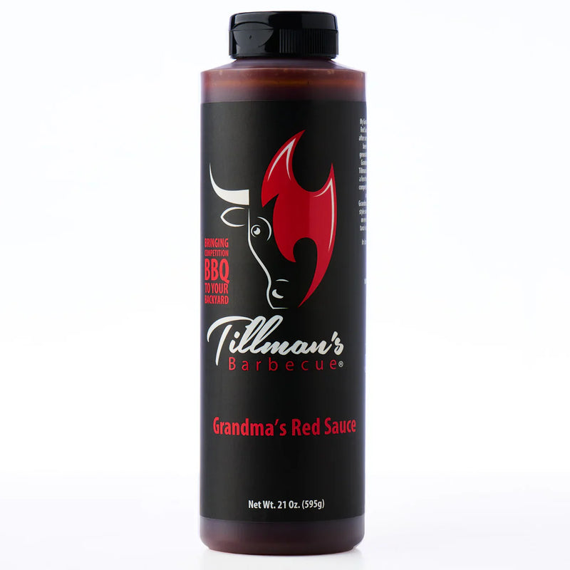 Tillmans Grandmas Red Sauce 16oz - The Kansas City BBQ Store