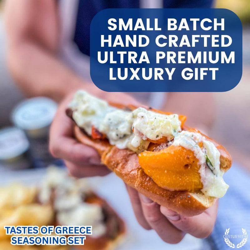 Greek Seasoning Gift Set - Tastes of Greece - Artisanal Spice Blends Six Pack