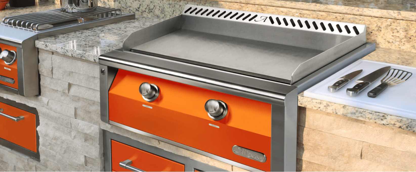 Alfresco 30" Dual Zone Gas Griddle