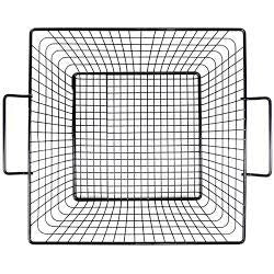 Grill Simple Non-Stick Wire Wok Topper Basket - The Kansas City BBQ Store