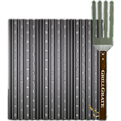 GrillGrate 16.25" Sear Station Set Three panel - The Kansas City BBQ Store