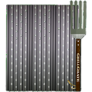 GrillGrate 18.5 Replacement Set-Three Panel - The Kansas City BBQ Store