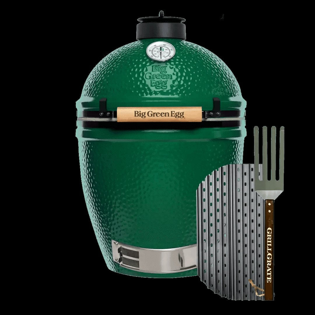 GrillGrate 20" Two Panel 1/2 set for XL Big Green Egg - The Kansas City BBQ Store