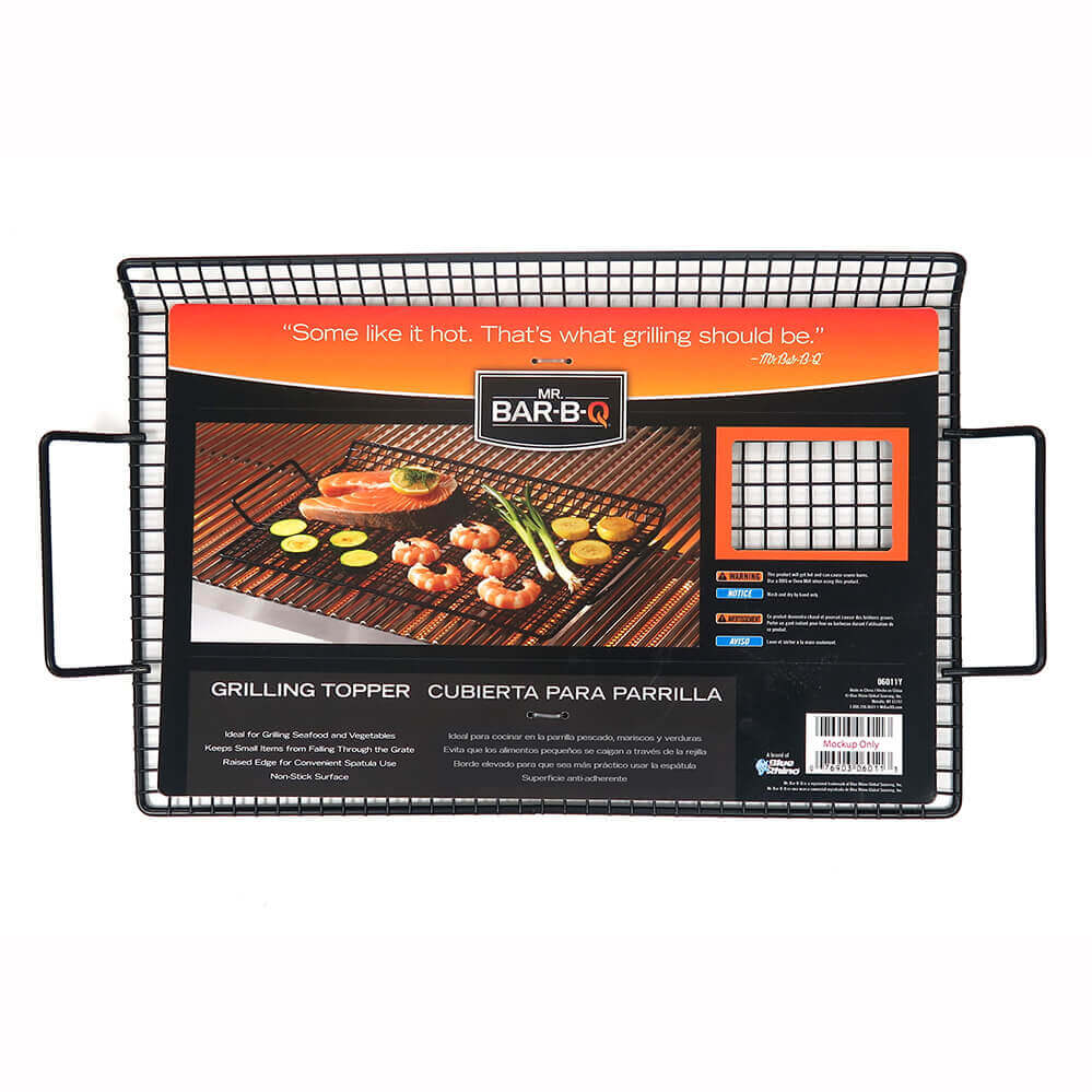 Mr. Bar-B-Q Grilling Topper - The Kansas City BBQ Store