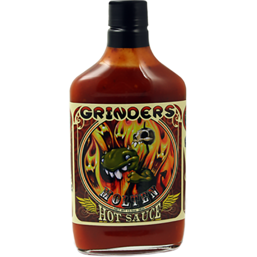 Grinders Molten Hot Sauce 13.5 oz. - The Kansas City BBQ Store