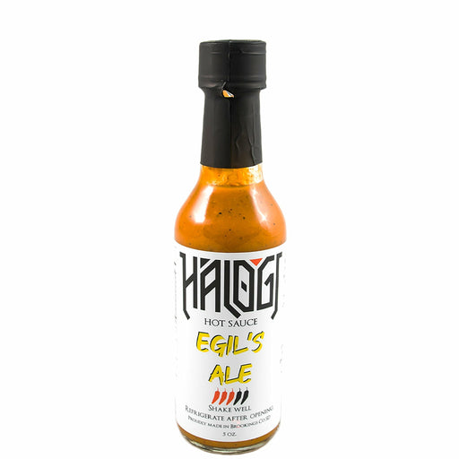 Halogi Hot Sauce Egil's Ale 5 oz. - The Kansas City BBQ Store