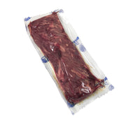 Raw Certified Angus Beef hanger steak butcher steak ready for grilling or cast iron searing