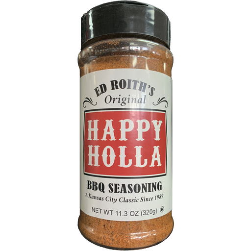 Happy Holla BBQ Seasoning 11.3 oz. - The Kansas City BBQ Store