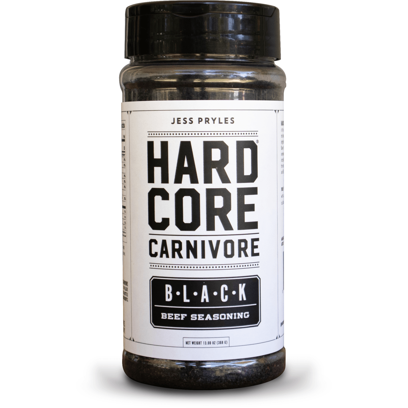 HardCore Carnivore Black Steak & Meat Seasoning 13 oz. - The Kansas City BBQ Store