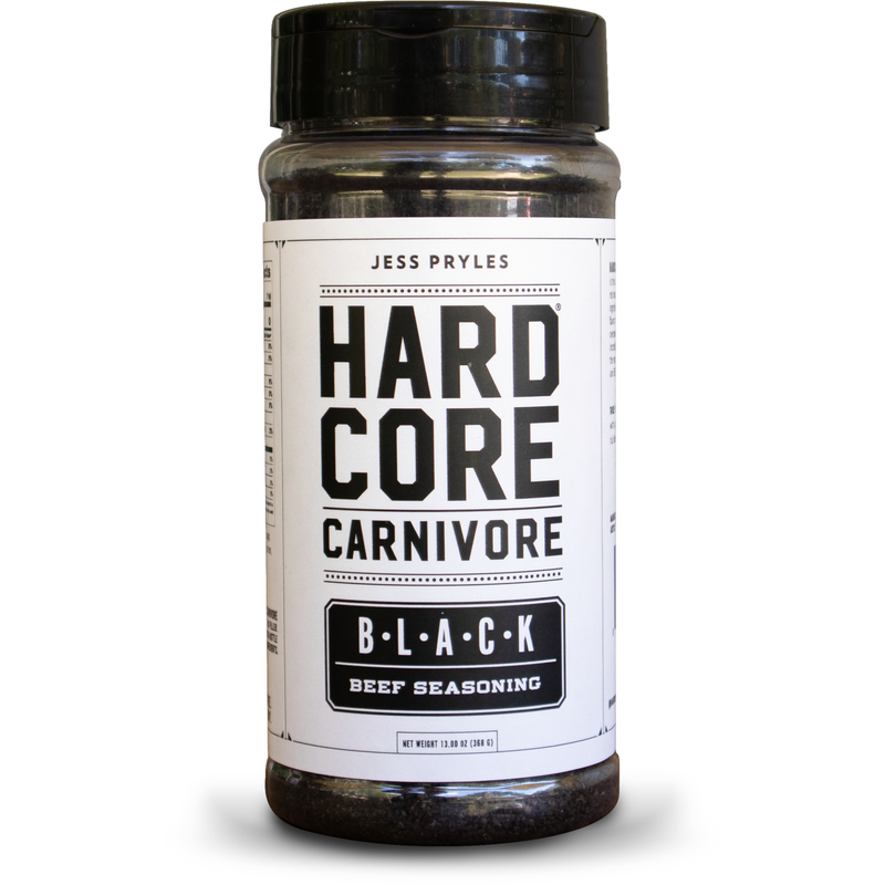 HardCore Carnivore Black Steak & Meat Seasoning 13 oz. - The Kansas City BBQ Store