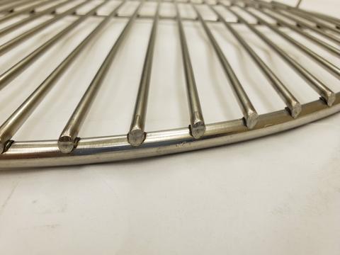 Hunsaker Heavy Duty Stainless Steel Food Grate for 22" Kettle Grills | The Perfect Way to Upgrade Your Grill - The Kansas City BBQ Store
