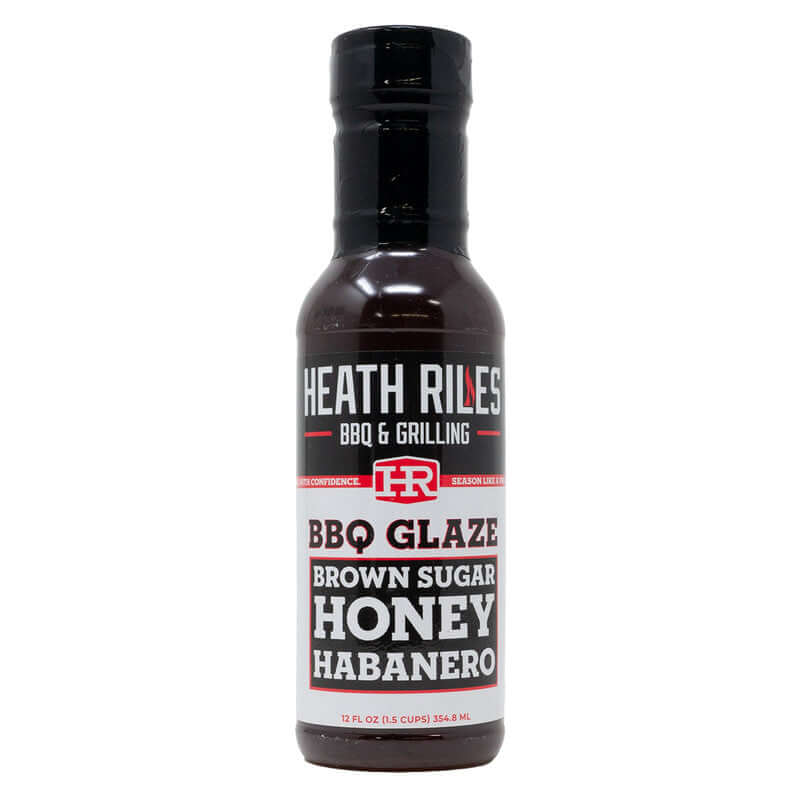 Heath Riles Brown Sugar Honey Habanero BBQ Glaze 12oz - The Kansas City BBQ Store