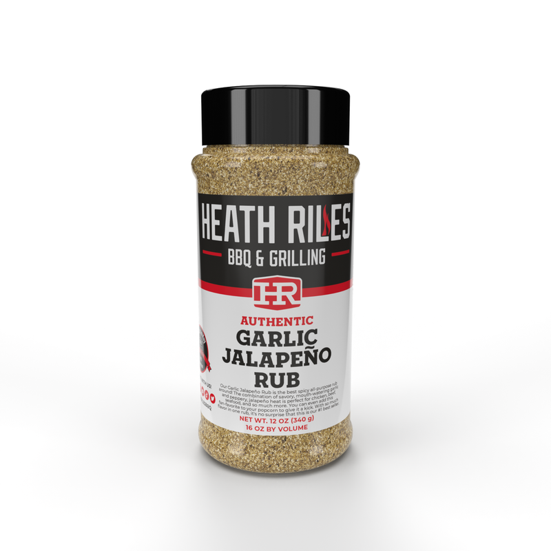 Heath Riles Garlic Jalapeño 16 oz. - The Kansas City BBQ Store