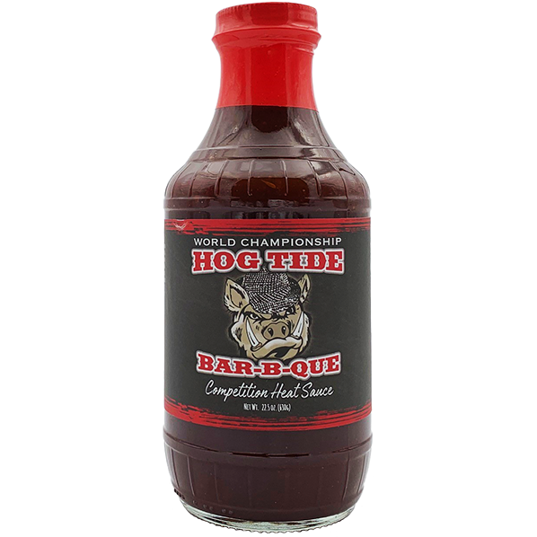 Hog Tide Bar-B-Que Original Competition Heat Sauce 22.5 oz. - The Kansas City BBQ Store