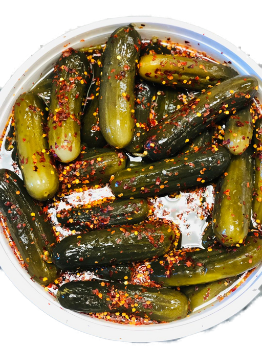 Whole Hot and Spicy Sour Pickles - The Kansas City BBQ Store