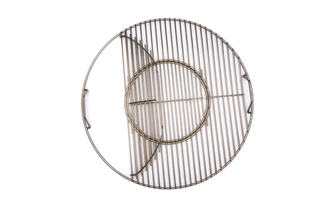 Hunsaker 22" & 26" Kettle Premium Stainless Steel Food Grate: The Ultimate Cooking Surface for Your Kettle Grill - The Kansas City BBQ Store