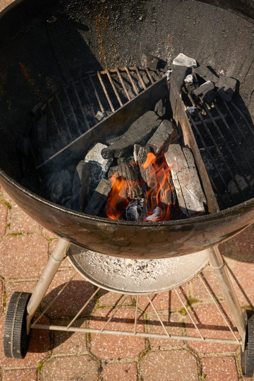 Hunsaker 22" Kettle Firewall Zone Cooking: The Versatile and Precise Way to Smoke Meat - The Kansas City BBQ Store