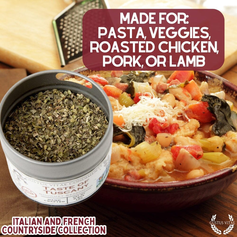 Italian and French Countryside Spice Blend Collection - 3 Tins