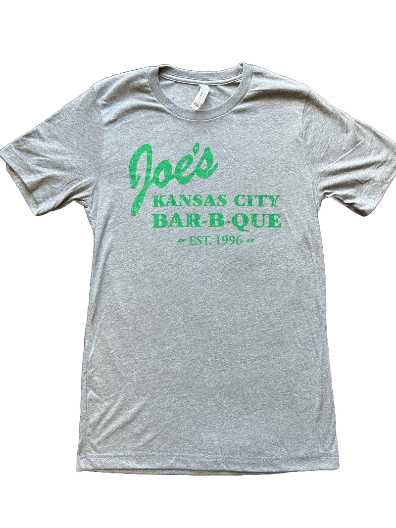 Joe's Kansas City Bar-B-Que Green T-Shirt - The Kansas City BBQ Store