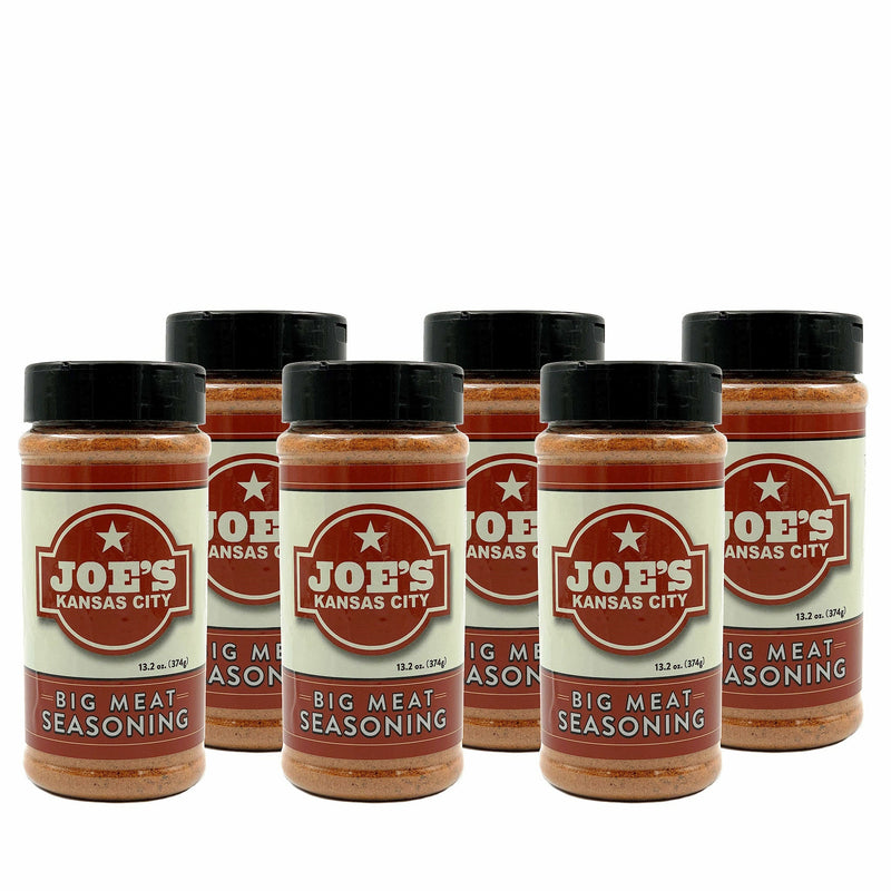 Joe's Kansas City Big Meat Seasoning 13.2 oz. - Case of 6 - The Kansas City BBQ Store