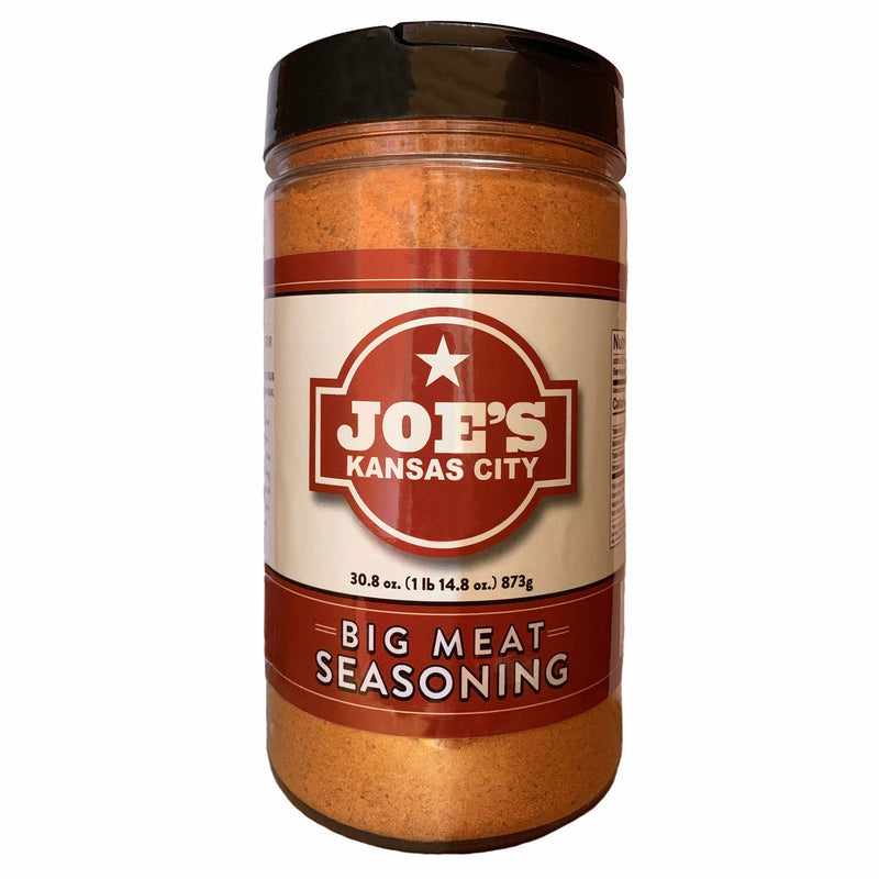 Joe's Kansas City Big Meat Seasoning 30.8 oz. - Case of 6 - The Kansas City BBQ Store