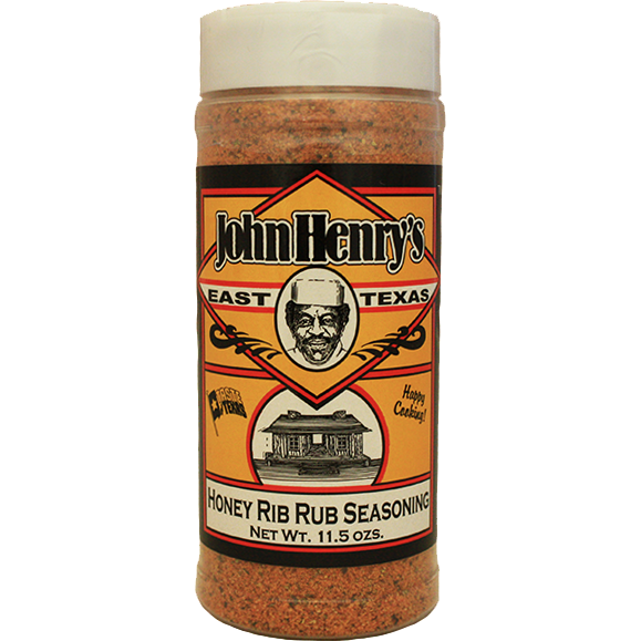John Henry's Honey Rib Rub Seasoning 11.5 oz. - The Kansas City BBQ Store