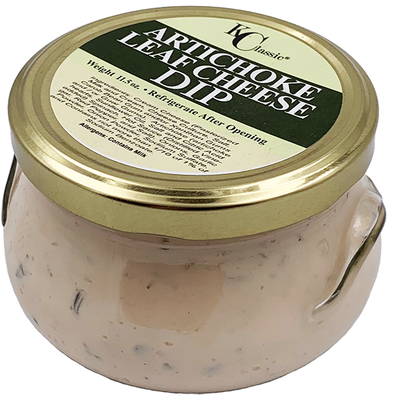 KC Classic Artichoke Leaf Cheese Dip 11.5 oz. - The Kansas City BBQ Store