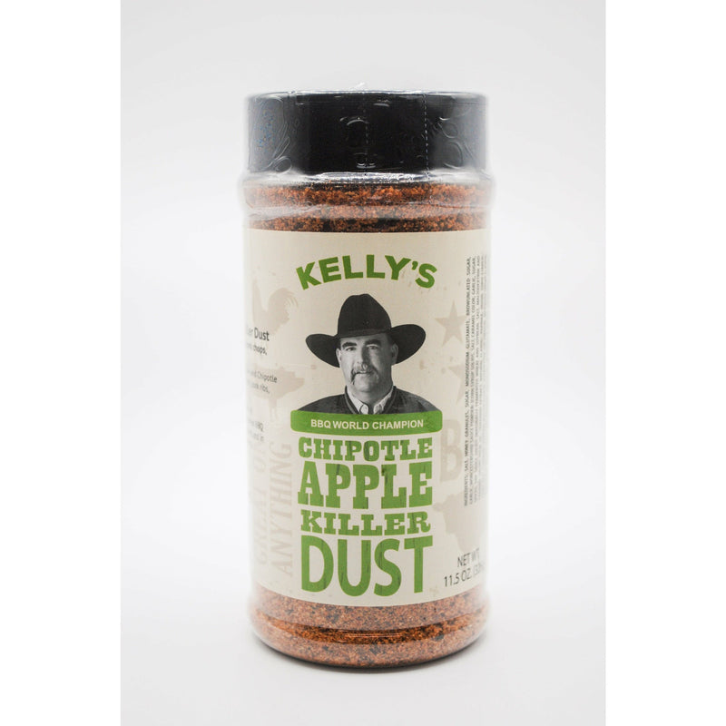 Kelly's Chipotle Apple Killer Dust 11.5 oz. - The Kansas City BBQ Store