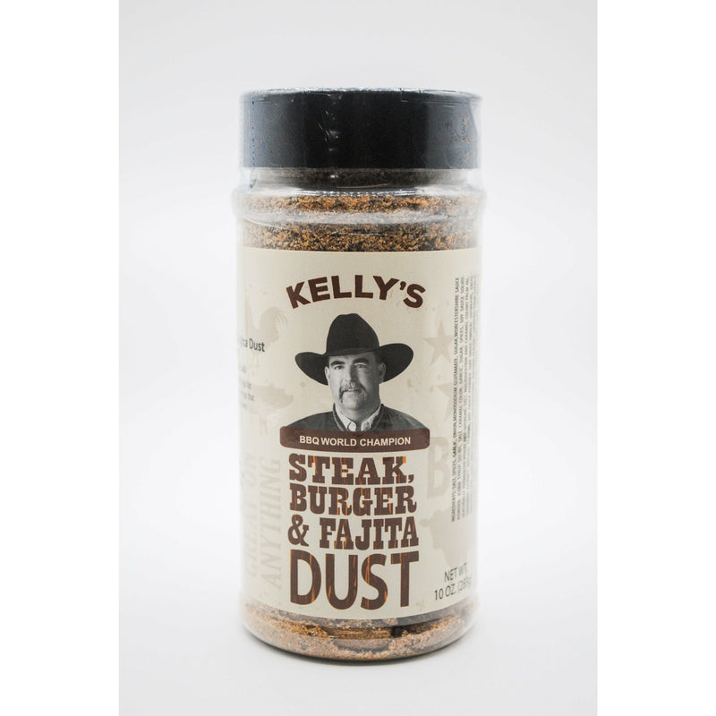 Kelly's Steak, Burger & Fajita Dust 10 oz. - The Kansas City BBQ Store
