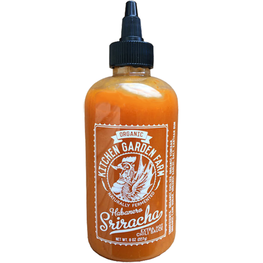 Kitchen Garden Farm Habanero Sriracha Chili Sauce  8 oz. - The Kansas City BBQ Store