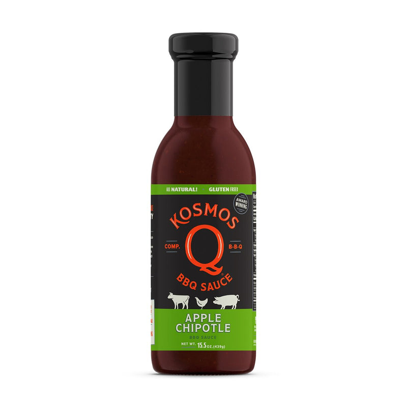 Kosmo's Q Sweet Apple Chipotle BBQ Sauce 15.5 oz. - The Kansas City BBQ Store