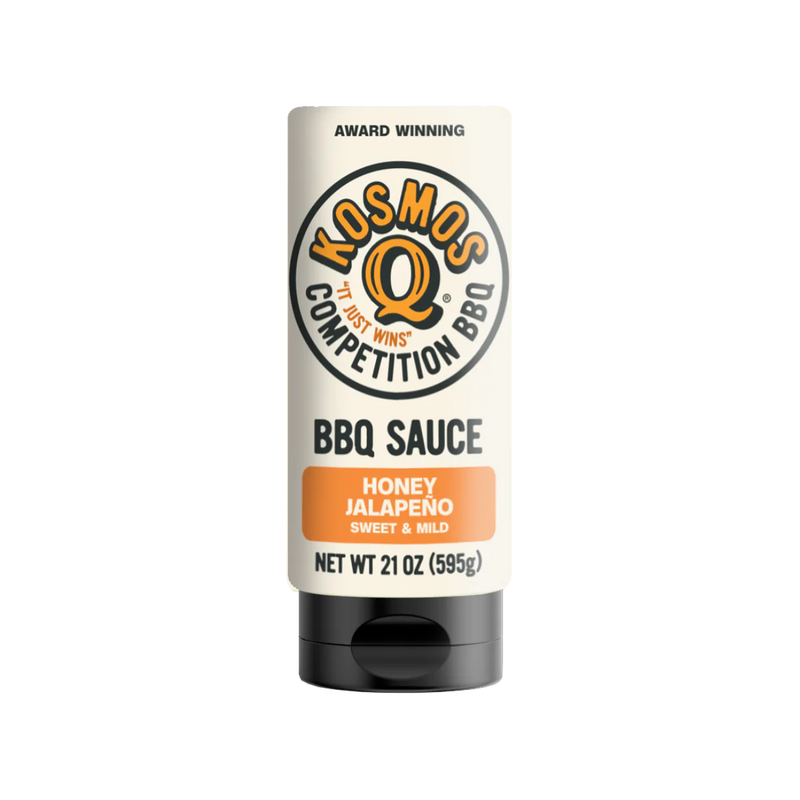 Kosmo's Q Honey Jalapeño BBQ Sauce 15,5 oz.