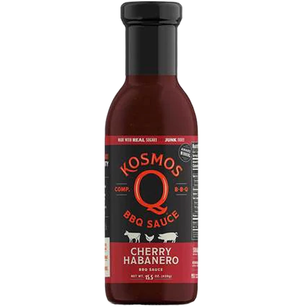 Kosmo's Q Cherry Habanero BBQ Sauce 15.5 oz. - The Kansas City BBQ Store