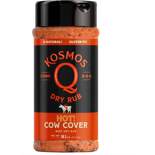 Kosmo's Q Cow Cover Hot Rub 10.5 oz. - The Kansas City BBQ Store