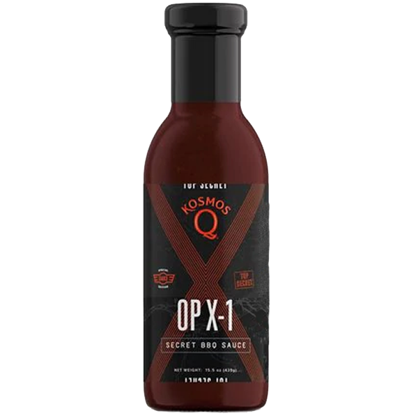 Kosmo's Q OP X-1 Secret  BBQ Sauce 15.5 oz. - The Kansas City BBQ Store