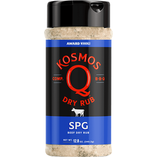 Kosmo's Q SPG Beef Dry Rub 12 oz. - The Kansas City BBQ Store