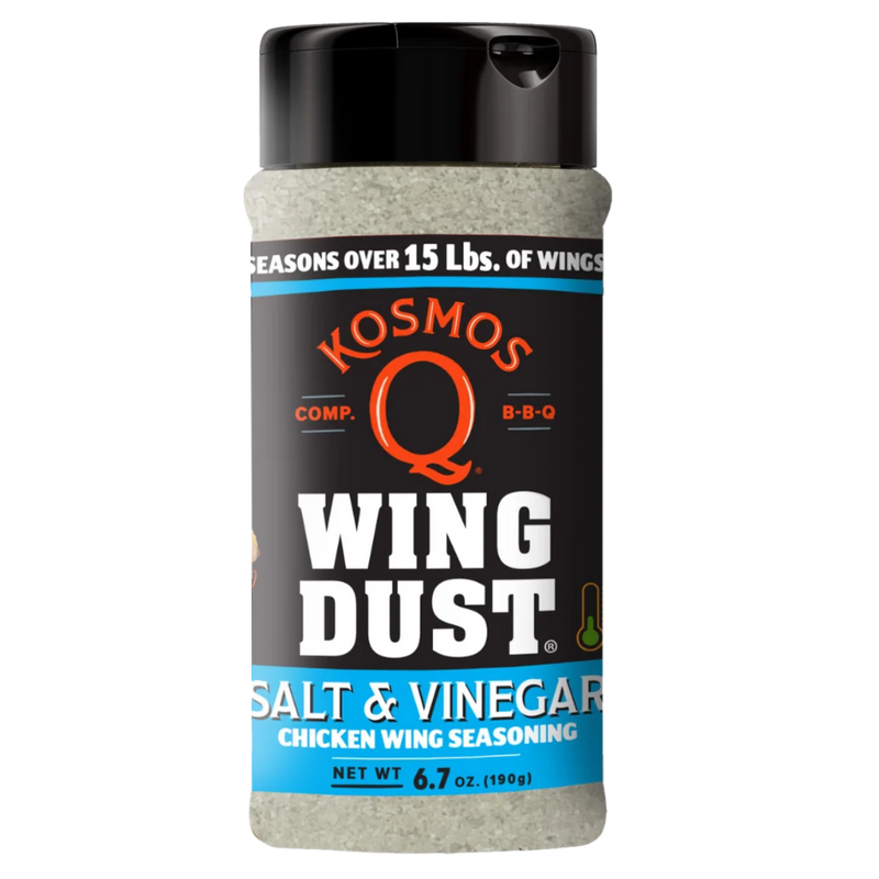 Kosmo's Q Sel et vinaigre Wing Dust 8 oz.